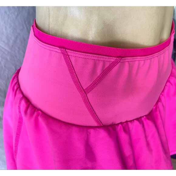 Free People Schooling You Skort in Hot Pink - Picture 4 of 11